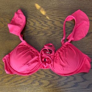 NWOT Toluca Swim- Angelina Flutter Top